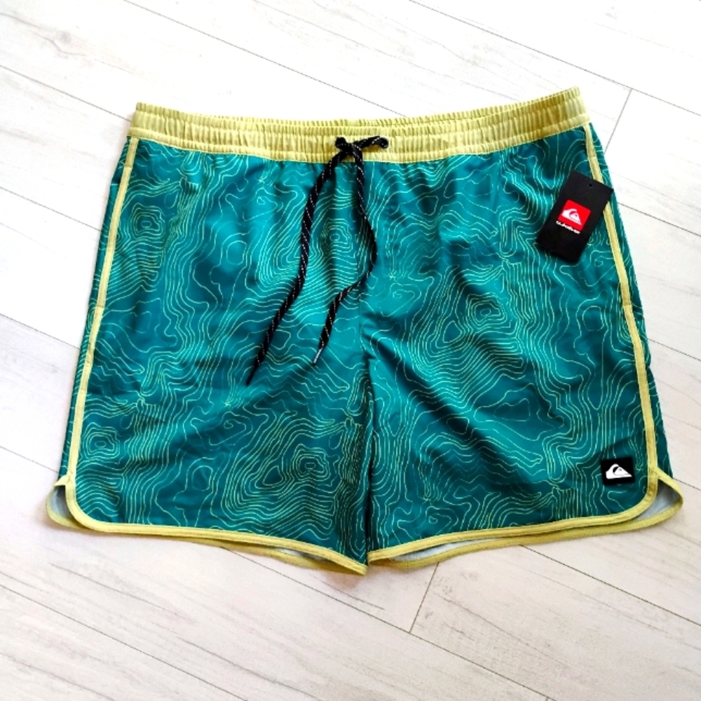 BILLABONG NEW Jamer Topographical Stripe Volley Surf Swim Shorts